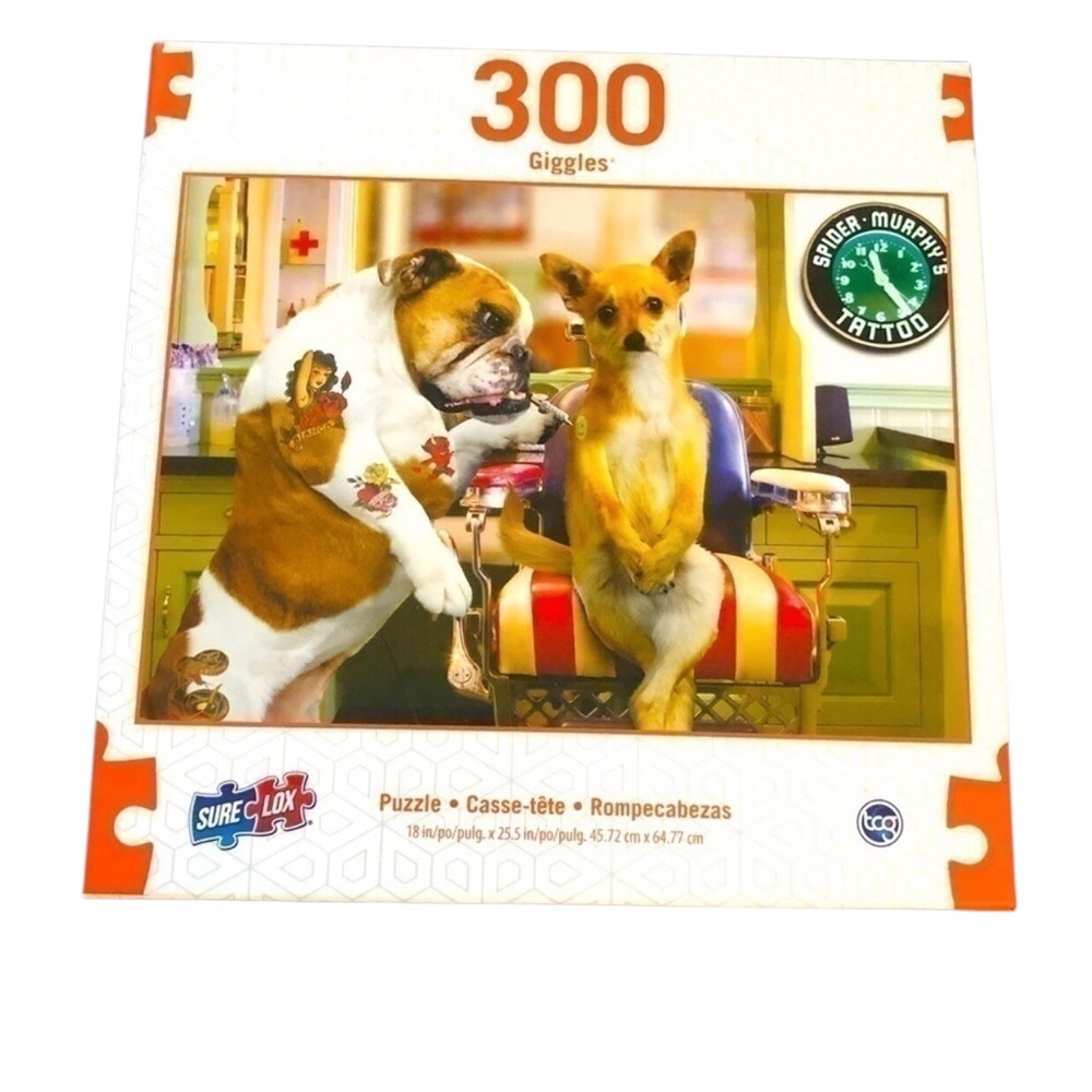 SPIDER’S MURPHY TATOO‎ 300 GIGGLES 300 puzzles in complete Excellent condition